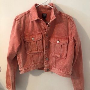 GAP crop denim jacket